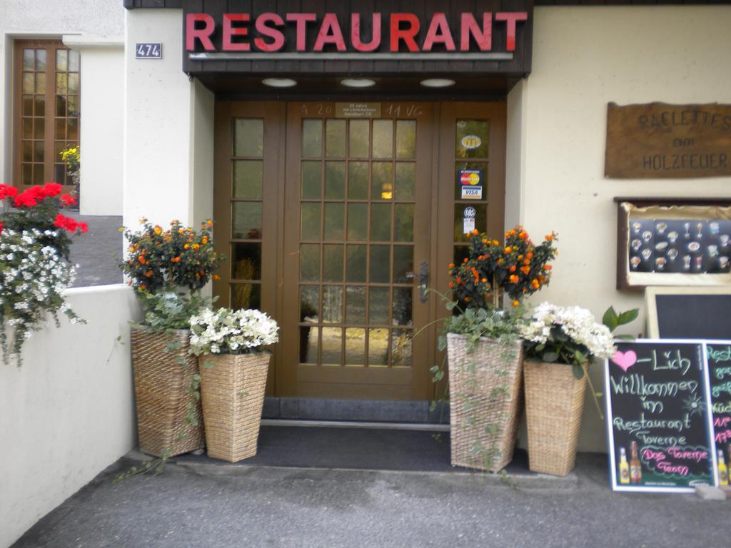 Pension Taverne Grächen Dış mekan fotoğraf